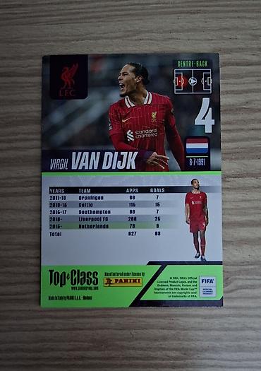 gelyanlar: Original Fifa İtaly oficial panini kartı.İtalyadan alınıb əla vezyet — 2