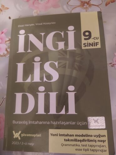 sumqayitda velosiped satisi: İngilis dili güvən 2023 9 cu sinif üçün 13 AZN alinib 6 azn satılır