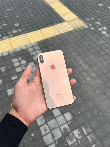 ayfon x satiram: IPhone Xs Max, 256 GB, Qızılı, Face ID
