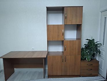 детский писменный стол: Письменный стол + шкаф-стеллаж и комод (набор для кабинета/детской) - — 1