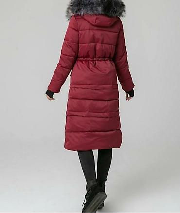 pull bear: Пуховик, По колено, Китай, С капюшоном, 3XL — 1