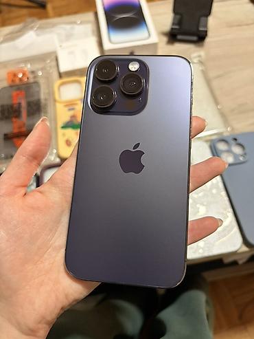Apple iPhone: Apple iPhone 14 Pro - Boja: Deep Purple - Memorija: 256gb - Battery — 6