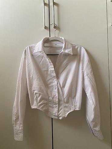джинсы прямые: Костюм с юбкой, Модель юбки: Плиссе, Мини, Жилет, Made in KG, S — 4
