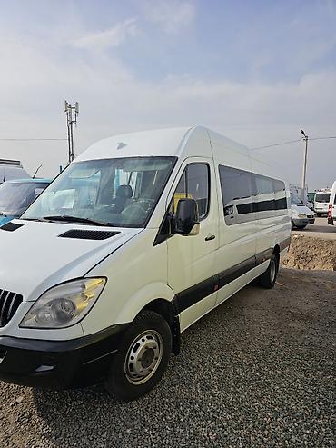 Транспорт ижарасы: Mercedes-Benz Sprinter (длинная база, высокий потолок), белый — 2