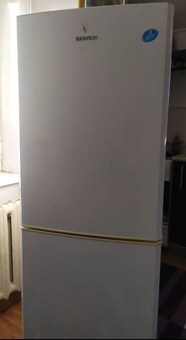 televizor samsung v: Холодильник Samsung, Б/у, Side-By-Side (двухдверный)
