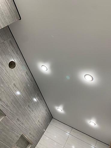 Натяжной потолок: Натяжной потолок Матовое, 3D потолки, Глянцевое Бесплатный замер, Монтаж, Гарантия — 15