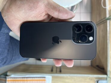 платиновые номера sim: IPhone 14 Pro, Б/у, 512 ГБ, Черный, В рассрочку, 87 %