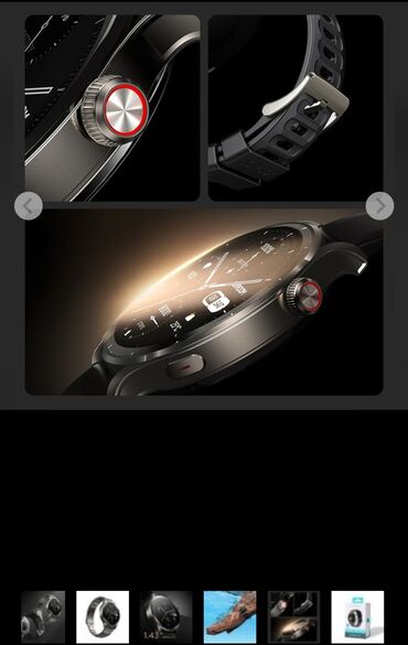 Smart saatlar: Smart saat, Joyroom, Suya davamlı, rəng - Qara — 2