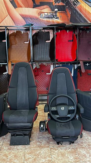 actros: Каркасные чехлы с эффектом перетяжки на большегрузные машина Volvo FH — 3