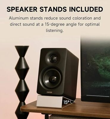 Dinamiklər və kolonkalar: 🎵 M60 Compact Desktop 2.0 Dinamikləri Həm simli, həm də simsiz — 4