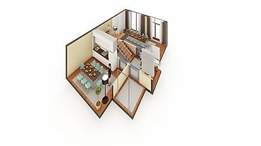 Продажа таунхаусов: 4 комнаты, 110 м², Кок-Жар ж/м Газ, Электричество, Холодная вода — 16