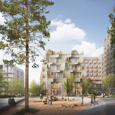 деревянные дома: Строится, Элитка, 1 комната, 60 м²