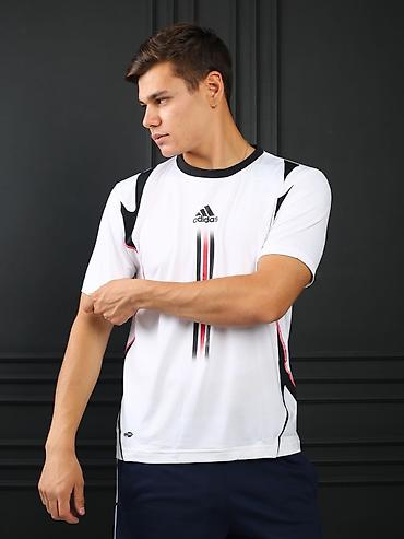 Футболки: Мужская футболка, S, Adidas, Новый, цвет - Голубой — 4