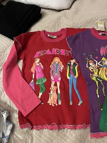 Uşaq geyimi və ayaqqabıları: Qız uşaqları üçün uzunqol köynəklər dəsti Uşaq köynəyi – Winx Club — 2