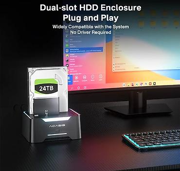 mac m2: Док‑станция ACASIS EC-6104 для SATA жестких дисков/SSD 2.5/3.5 с — 8