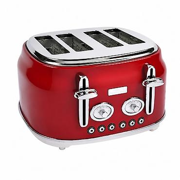 №: 16134 Məhsulun adı: Toster BergHoff Retro Red 4 Brend: BergHoff