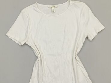 biała koszula: Koszulka H&M, S (EU 36), Bawełna, stan - Bardzo dobry
