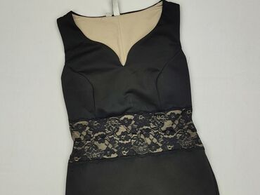 sukienka midi z długim rękawem elegancka: Bodyflirt, Sukienka damska, rozmiar S