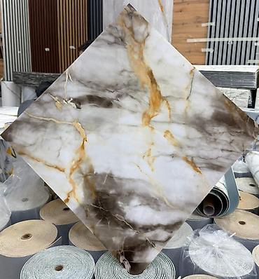 3D panellər: Pvc Mermer Panel Mərmər effekti verən PVC divar panelləri. 1.Arxası — 13