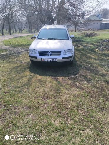 арзан матиз 1: Volkswagen Passat: 2002 г., 2 л, Механика, Бензин, Универсал