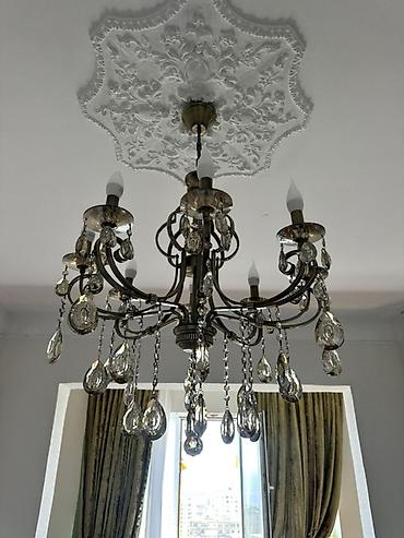 lustur alti fiqurlar: Çılçıraq, 6 lampa, Metal — 2