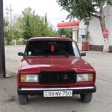 2107 lenkoran: VAZ 2107 (Lada Riva) – qırmızı sedən - Kuzov: 4 qapılı sedan, klassik — 9