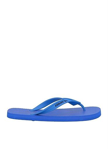 Босоножки, сандалии, шлепанцы: Armani Exchange kişi çimərlik şipiləri (flip-flop) - Rəng: parlaq — 3
