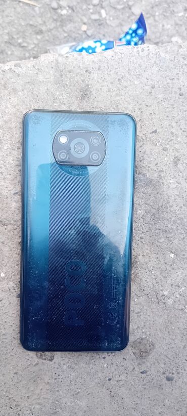 телефон redmi 7: Poco X3, Б/у, 64 ГБ, цвет - Голубой, 2 SIM