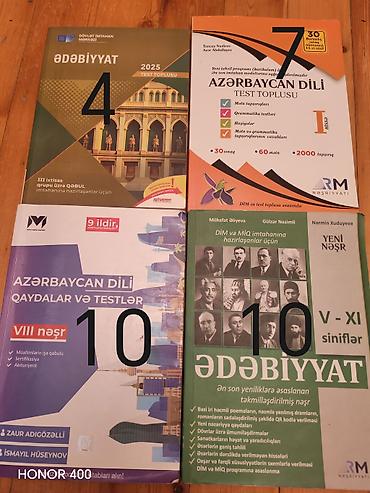 Тесты: Abituriyent və müəllimlər üçün Azərbaycan dili və ədəbiyyat hazırlıq — 1