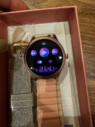 Smart saatlar: Smart saat, Sensor ekran, rəng - Qızılı — 7