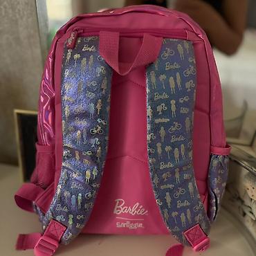 smiggle: Smiggle x Barbie parıldayan məktəb çantası - Rəng: neon-çəhrayı və — 4