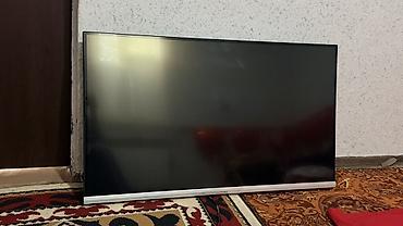 Телевизор Smart TV, диагональ около 40–43". Тонкие рамки, нижняя at lalafo.kg Телевизор Smart TV, диагональ около 40–43". Тонкие рамки, нижняя
