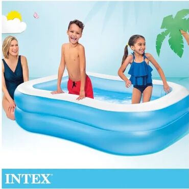детские надувные бассейны: Надувной бассейн Intex 57180 | 203^152^48 см | 540 л Отличный