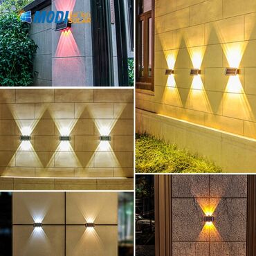 Bağ işıqları: Bağ işıqı Divara quraşdırılmış, 6 Vt — 17