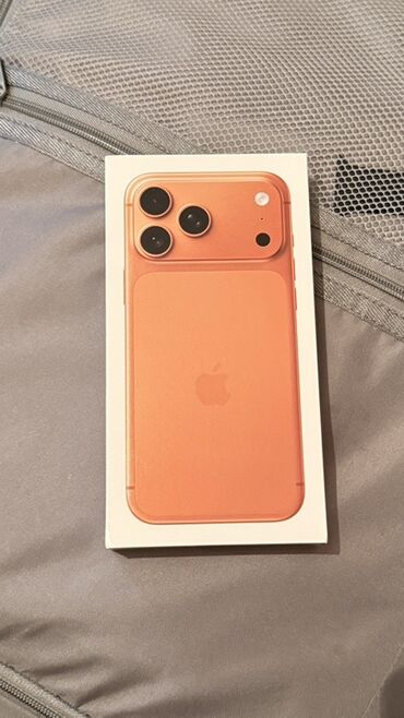 оперативная память v color: IPhone 17 Pro Max, Жаңы, 256 ГБ, Кабель, Куту, Бөлүп төлөө менен, 100 %