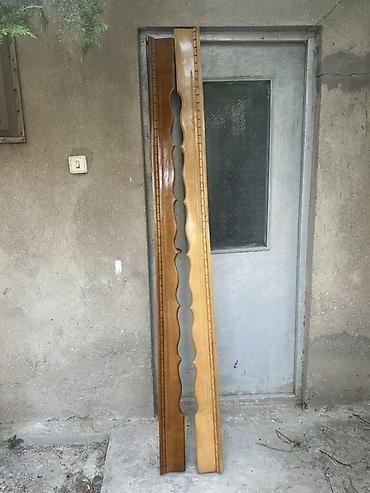 plintuslar: Taxta dekorativ plintus/üzlük zolaqları - Material: təbii ağac - — 2