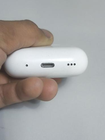 apple earpods lightning: Беспроводные вакуумные наушники, Apple, AirPods Pro 2, Б/у — 3