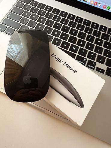 корпус для компютера: Apple Magic Mouse (чёрная) - Беспроводная мышь с мульти-тач — 1
