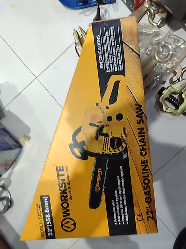 Worksite GCS122 benzinli mişar (zəncirli mişar) - Tip: 22" (558.8 mm)