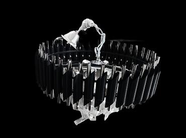 İşıqlandırma: Çılçıraq, 6 lampa, Metal — 2