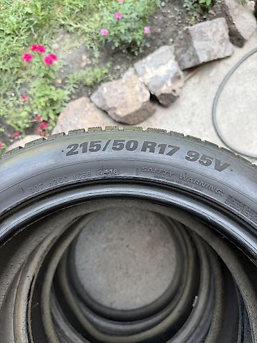 50: Шины 215 / 50 / R 17, Зима, Б/у, Комплект, Легковые, Корея, Kumho — 3