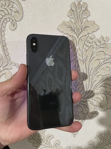 iphone x naushniki: IPhone X, Б/у, 64 ГБ, Черный