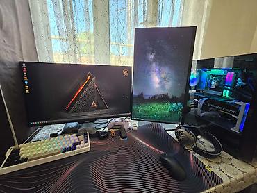 monitor 32: Gündəlik istifadə, ofis, Aİ, render və oyun üçün PC + 2 monitor — 1