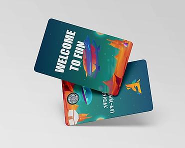 Печать: Струйная печать, | Визитки, Наклейки, Бейджики — 5