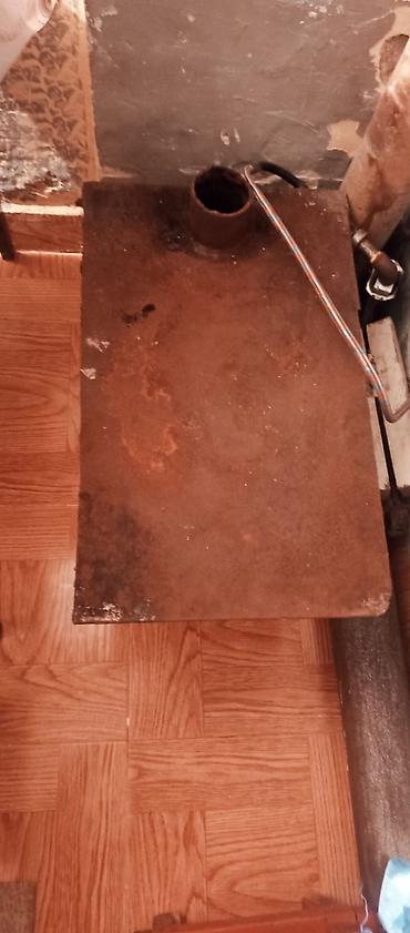 demir soba: Mətbəx və otaq isitməsi üçün metal soba/peç - Yanacaq növü: odun və — 3