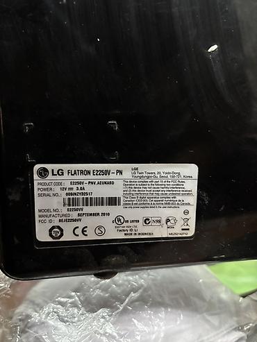 galaxy s8 tablet: LG Flatron E2250V-PN monitor - Ekran ölçüsü: 21.5 düym (16:9 geniş — 2