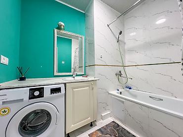 евродвушка: 1 комната, 57 м², Средний Джал Элитка, 4 этаж, Косметический ремонт — 9