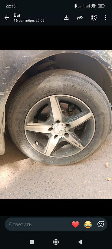 Колеса в сборе 205 / 65 / R 15, Лето, Б/у, Комплект, Легковые, Литые, отверстий - 5