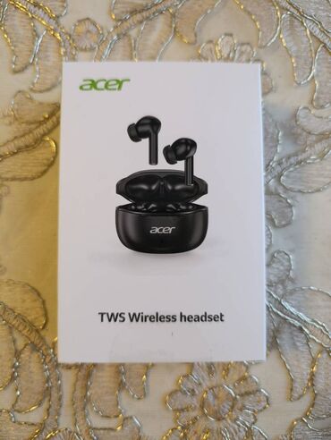 Динамики и колонки: Новый Беспроводные (Bluetooth) Наушники, Acer, цвет - Белый