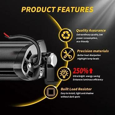 Auto-rasveta i signalizacija: RADNI FAR LED OD 18 V DO 144V | 7inch 18w 182mm 900din 13inch 36w — 5